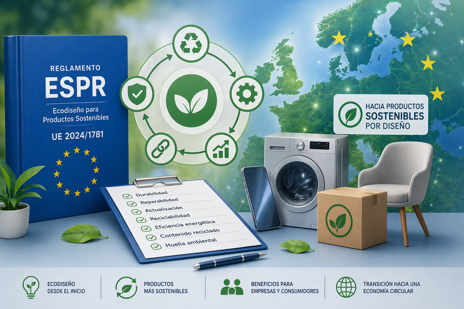 ¿Qué es el Reglamento ESPR? El nuevo ecodiseño europeo UE 2024/1781
