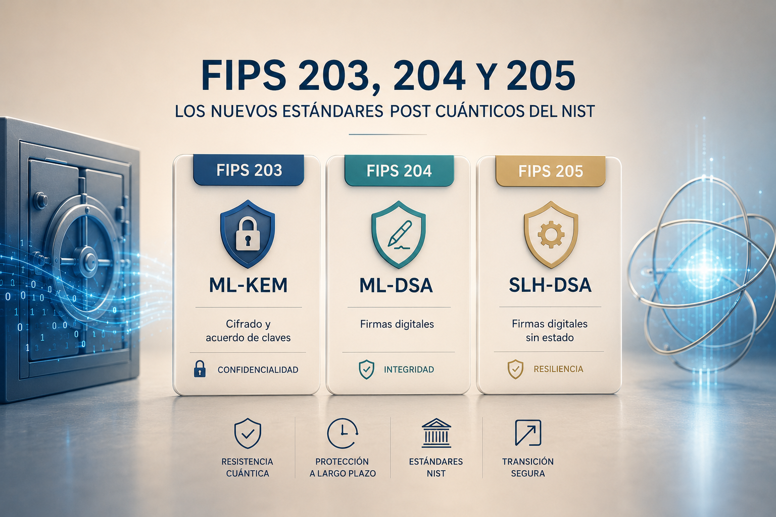 FIPS 203, 204 y 205. Lo que las empresas deben saber sobre los nuevos estándares post cuánticos del NIST