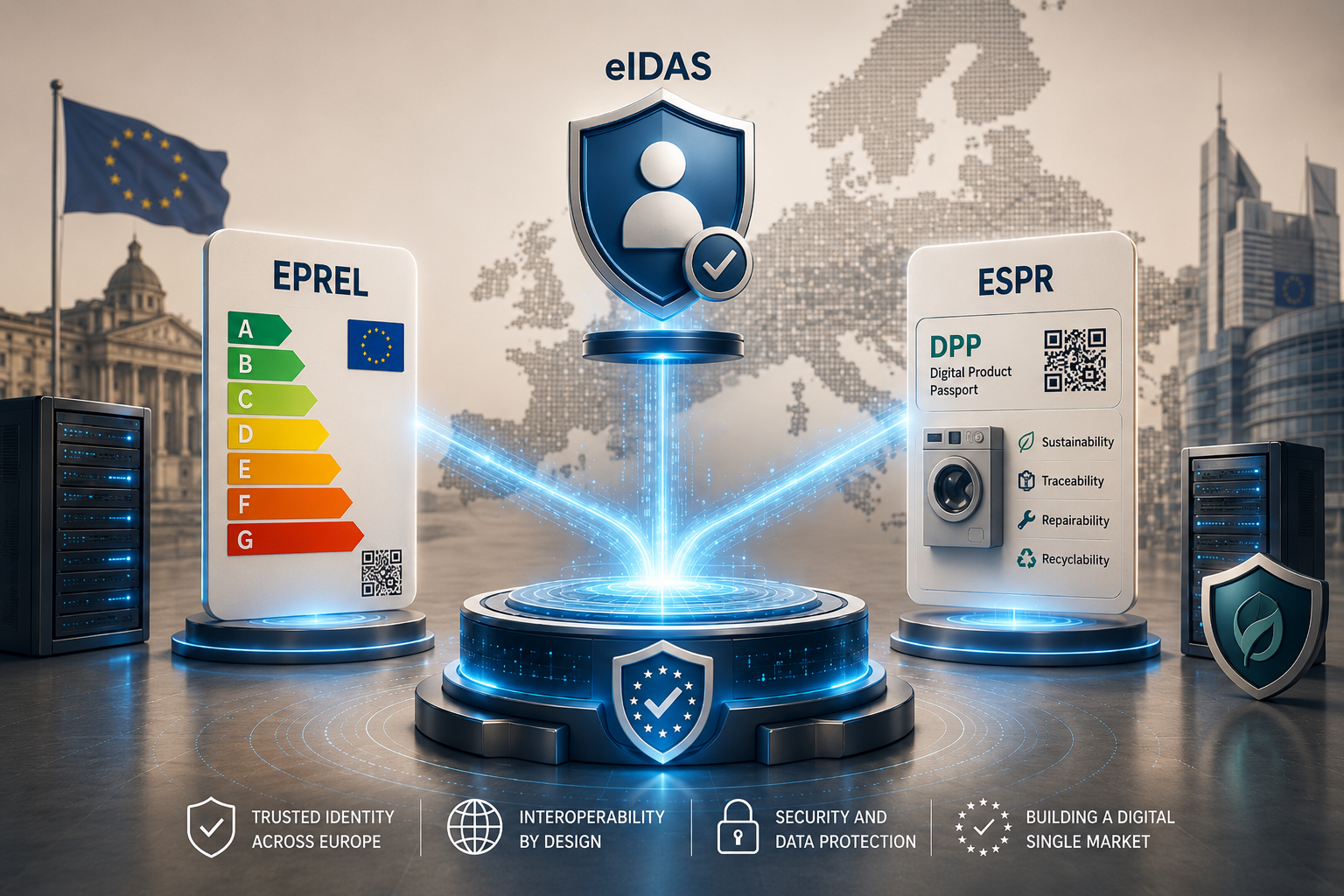 ESPR EPREL eIDAS DPP