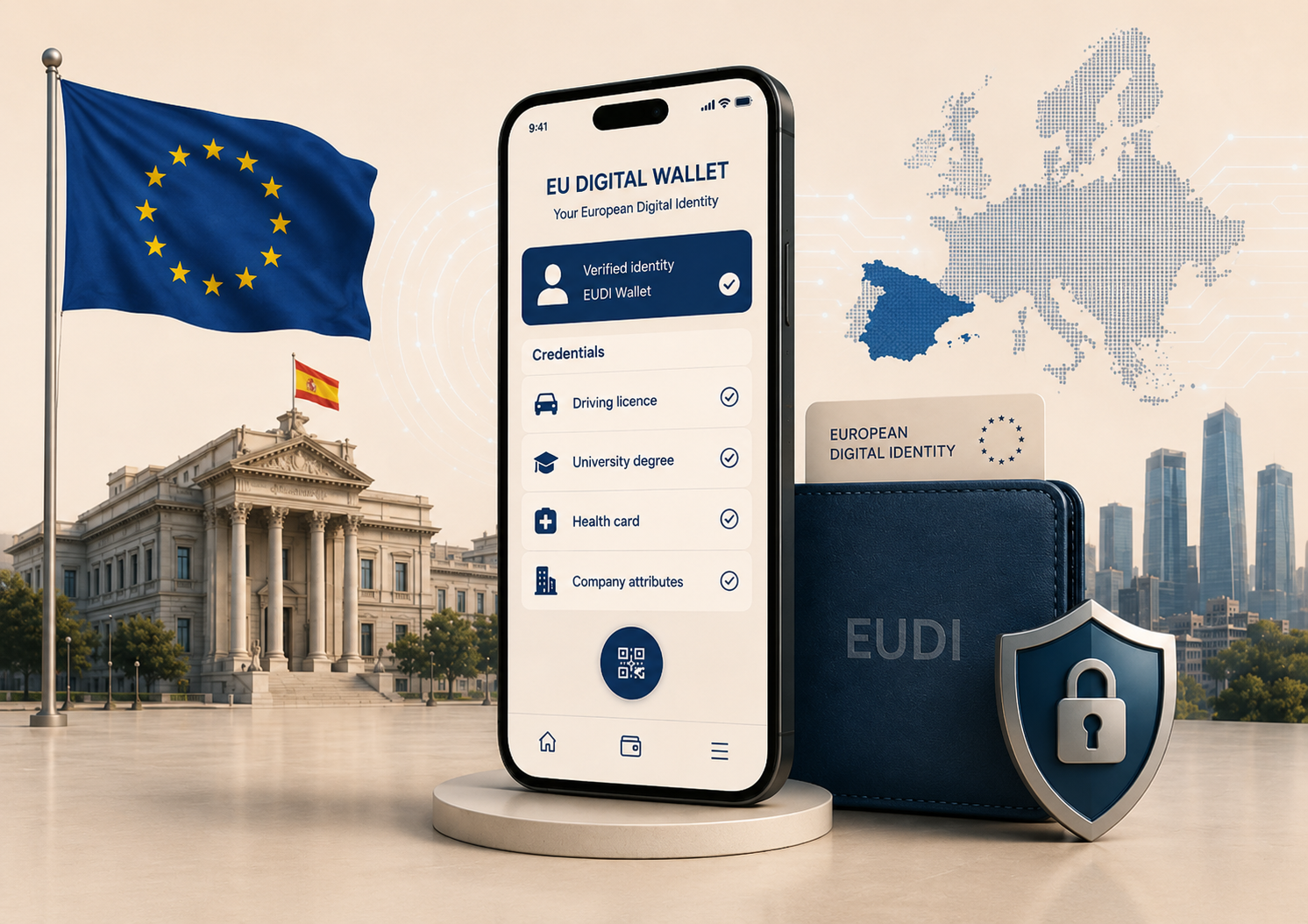 The IDUE Wallet: Current Status in Spain