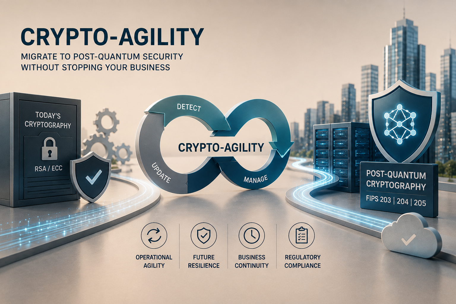 The Key Strategy for Migrating to Post-Quantum Security (PQC) Without Disrupting Business Operations