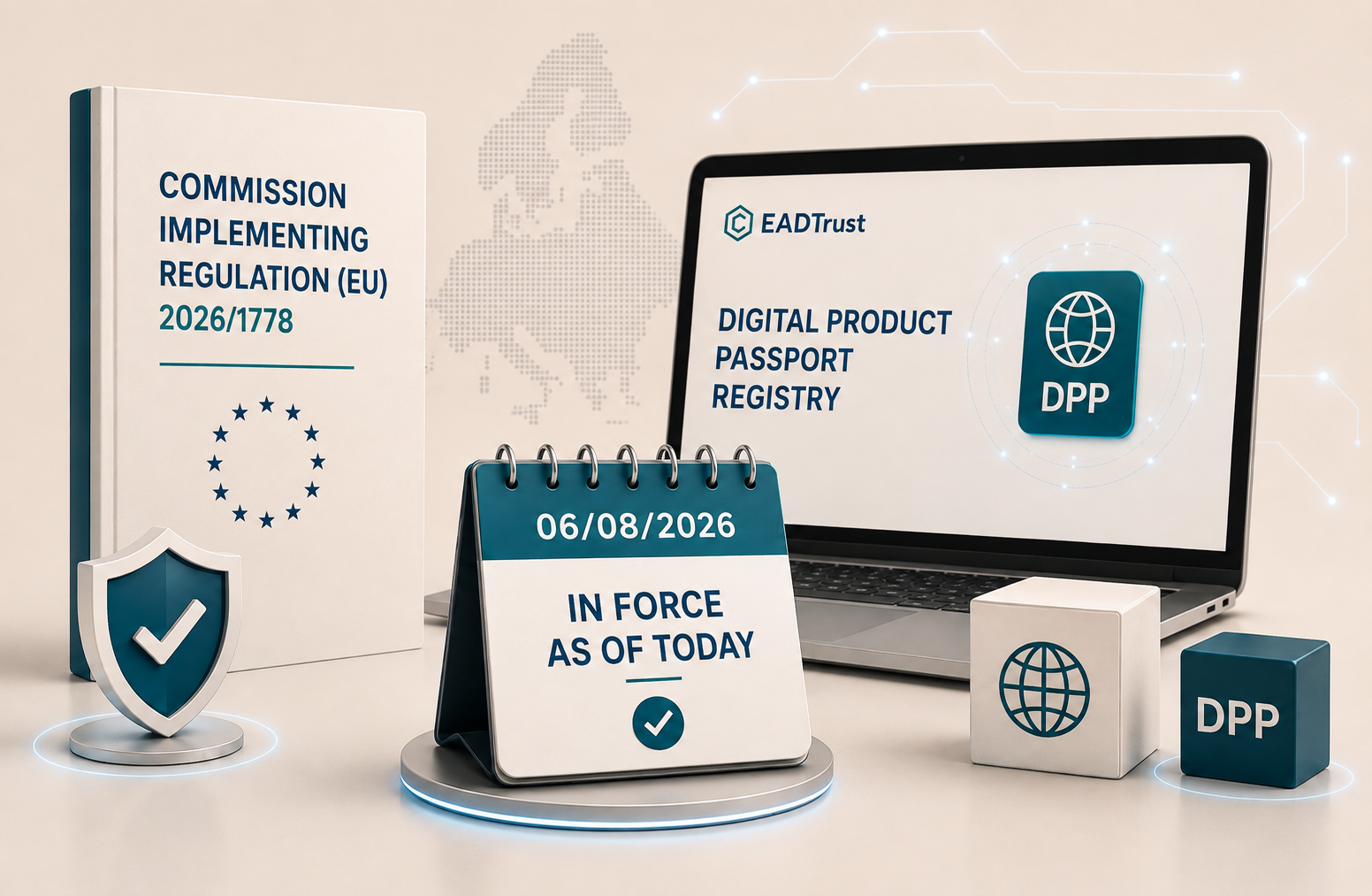 Regulation (EU) 2026/1778 in Force from Today: The Digital Product Passport Registry Becomes Operational
