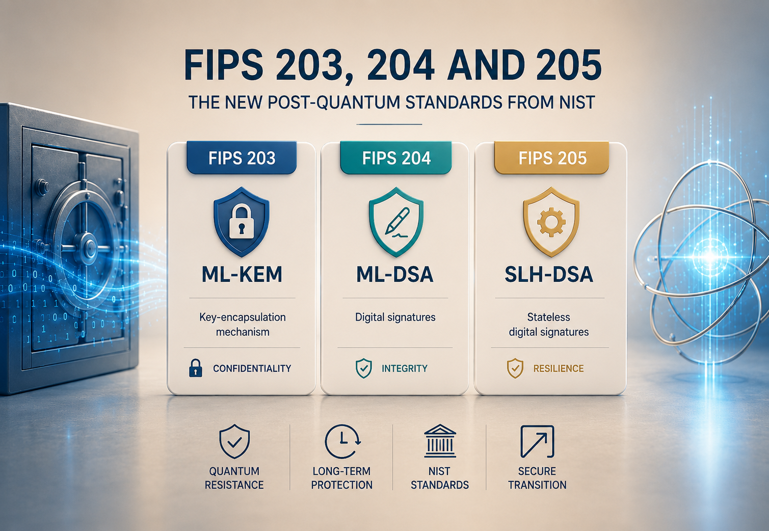 FIPS 203, 204 and 205. What Companies Need to Know About the NIST’s New Post-Quantum Standards